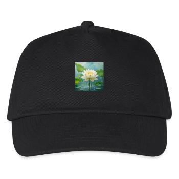 Lotus blossom - Kids’ Baseball Cap - black - Front