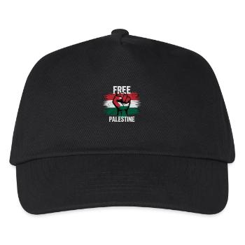 Freies Palästina - Kinder Basecap - Schwarz - Vorne