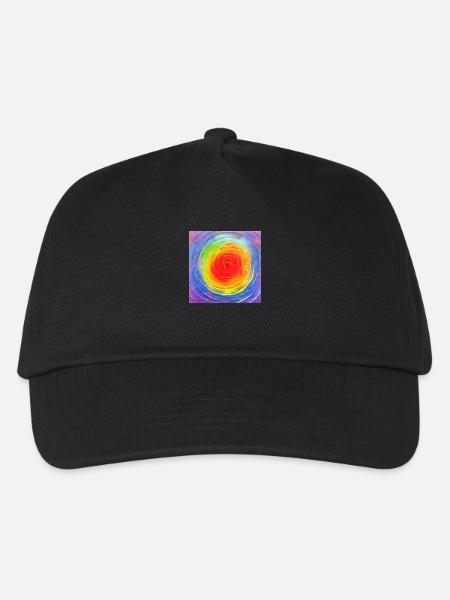 Chakra Kraft - Kinder Basecap - Schwarz
