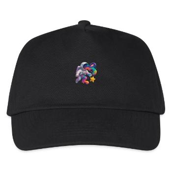 Spaceman - Kids’ Baseball Cap - black - Front