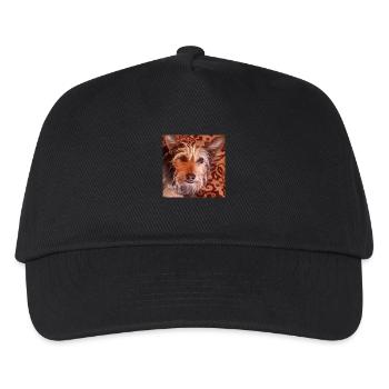 Yorkshire terrier Mischling süsser hund - Kinder Basecap - Schwarz - Vorne