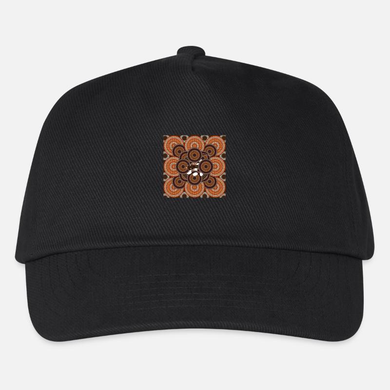Snake in the nest - Kids’ Baseball Cap - black