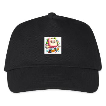 2cc40282 906f 4c98 93b2 69645453e3da - Casquette de baseball Enfant - noir - Devant