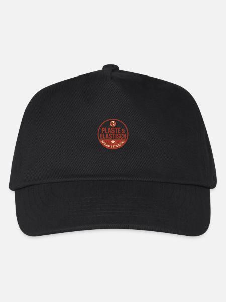 Plaste & Elastisch – Original Ostprodukt - Kinder Basecap - Schwarz