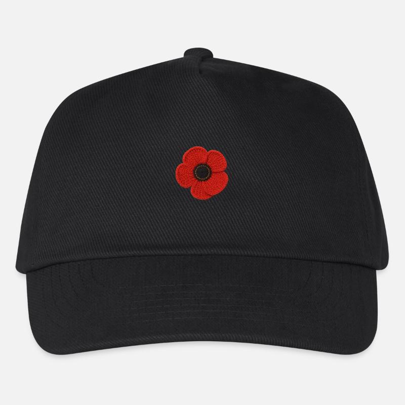 Fleur - Casquette de baseball Enfant - noir