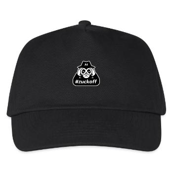 ZuckOff - Kids’ Baseball Cap - black - Front