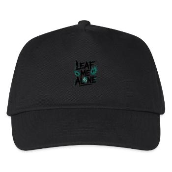 Feuille-moi seul - Casquette de baseball Enfant - noir - Devant