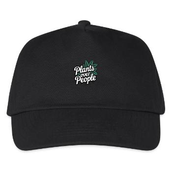 Plants Over People - Kinder Basecap - Schwarz - Vorne