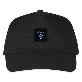 Magic mushroom in starlight - Kids’ Baseball Cap - black - Front