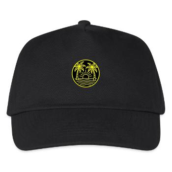 Island Palm Tree Holidays - Kids’ Baseball Cap - black - Front