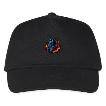 Dragon – Blaze Fury | Urban Zodiac Mascot - Kids’ Baseball Cap - black - Front