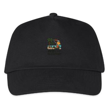 REMOTE-LEBEN - Kinder Basecap - Schwarz - Vorne