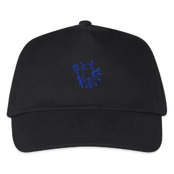 Pieuvre Diable Enfer Satan Mal Purgatoire Vilain Coquin - Casquette de baseball Enfant - noir - Devant