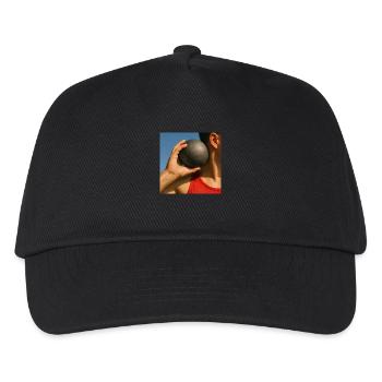 Sport - Shot put - Kids’ Baseball Cap - black - Front