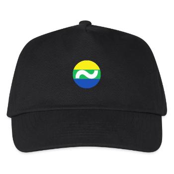 Drapeau Wave | ~Relations avec NU | Vecteur - Casquette de baseball Enfant - noir - Devant