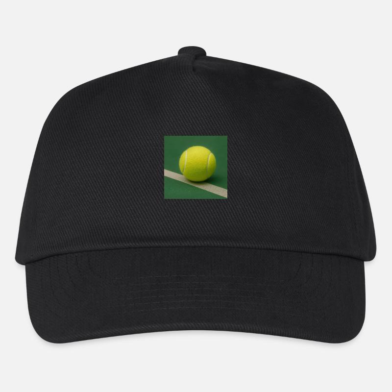 Sportarten - Tennis - Kinder Basecap - Schwarz