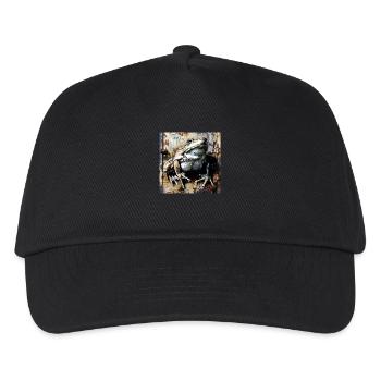 Graffiti Toad Toad Frog Rust Metal Urban - Kids’ Baseball Cap - black - Front
