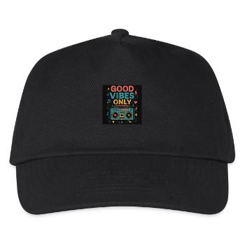 Vibes only - Kids’ Baseball Cap - black - Front