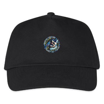 Fée geai bleu - Casquette de baseball Enfant - noir - Devant