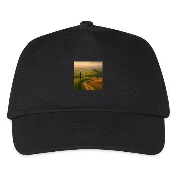 Schöne Landschaft - Kinder Basecap - Schwarz - Vorne