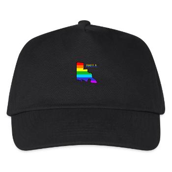 EAST L.A. rainbow - Kids’ Baseball Cap - black - Front