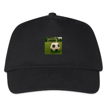 Sport - Fußball - Kinder Basecap - Schwarz - Vorne