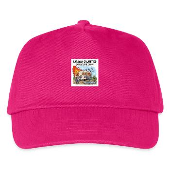 Embrace the Chaos - Kids’ Baseball Cap - fuchsia - Front