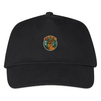 Grischun - Kids’ Baseball Cap - black - Front