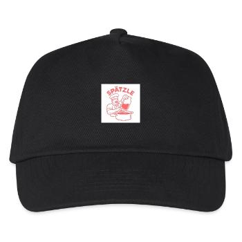 Spätzle - Kinder Basecap - Schwarz - Vorne