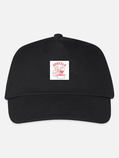 Spätzle - Kinder Basecap - Schwarz