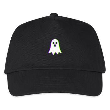 EDM Tricolor - Little Ghost - Glitch - Rave style - Kids’ Baseball Cap - black - Front
