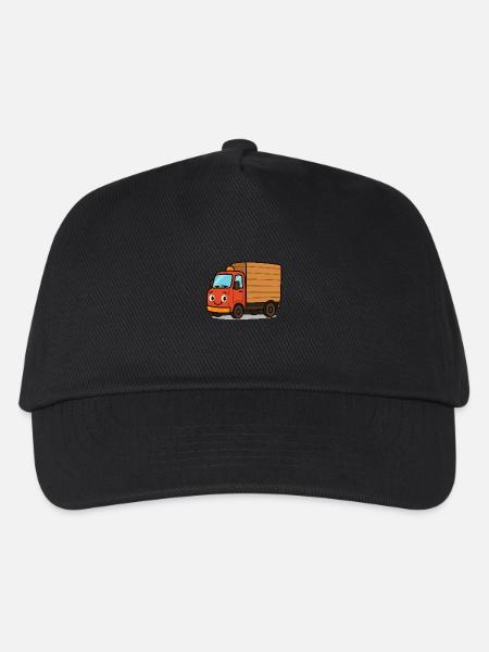 TRUCK - Kids’ Baseball Cap - black