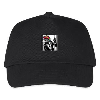Lizard T-shirt Costume Reptile Stylish Swag - Kids’ Baseball Cap - black - Front
