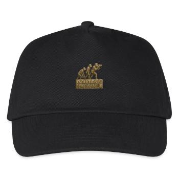 Evolution of a Photographer - Kinder Basecap - Schwarz - Vorne