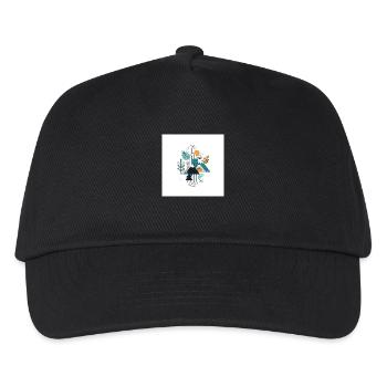 Moderne Natur - Kinder Basecap - Schwarz - Vorne