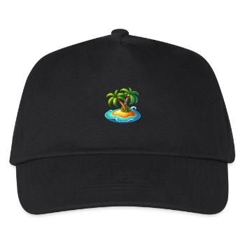 Palm Island - Kids’ Baseball Cap - black - Front