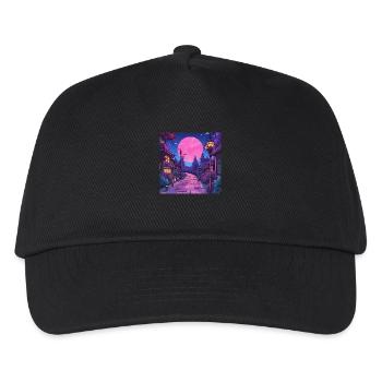 Fantasy - Kinder Basecap - Schwarz - Vorne