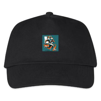 Football - Kids’ Baseball Cap - black - Front