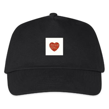 Sweet Kiss - Kinder Basecap - Schwarz - Vorne