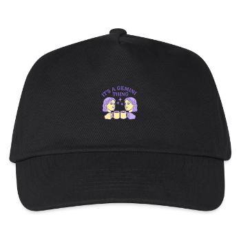 C’est une chose de Gémeaux - Signe du zodiaque Gémeaux - Casquette de baseball Enfant - noir - Devant