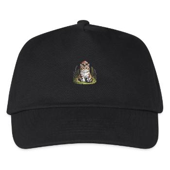 Der Sammler - Kinder Basecap - Schwarz - Vorne