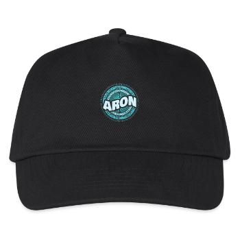 Gift idea Aron - Kids’ Baseball Cap - black - Front