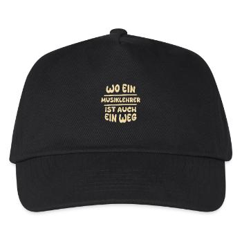 Professeur de musique Professeur de musique - Casquette de baseball Enfant - noir - Devant