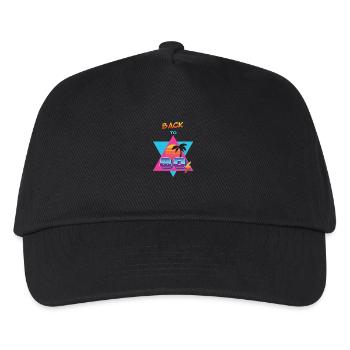 Back to the 80s – Sol og Palme - Kids’ Baseball Cap - black - Front