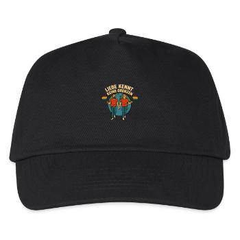 L’amour ne connaît pas de frontières - Casquette de baseball Enfant - noir - Devant