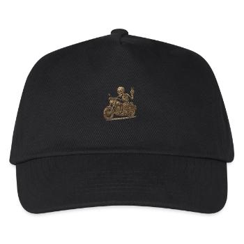 Biker 3 - Kids’ Baseball Cap - black - Front