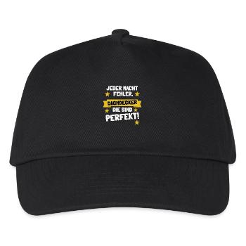 Roofers – They are perfect! - Kids’ Baseball Cap - black - Front