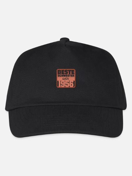 Geschwister 1956 - Kinder Basecap - Schwarz