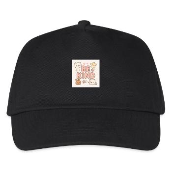 Be kind - Cute design - Kinder Basecap - Schwarz - Vorne