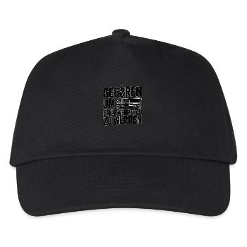 Born to be a firefighter - Kids’ Baseball Cap - black - Front